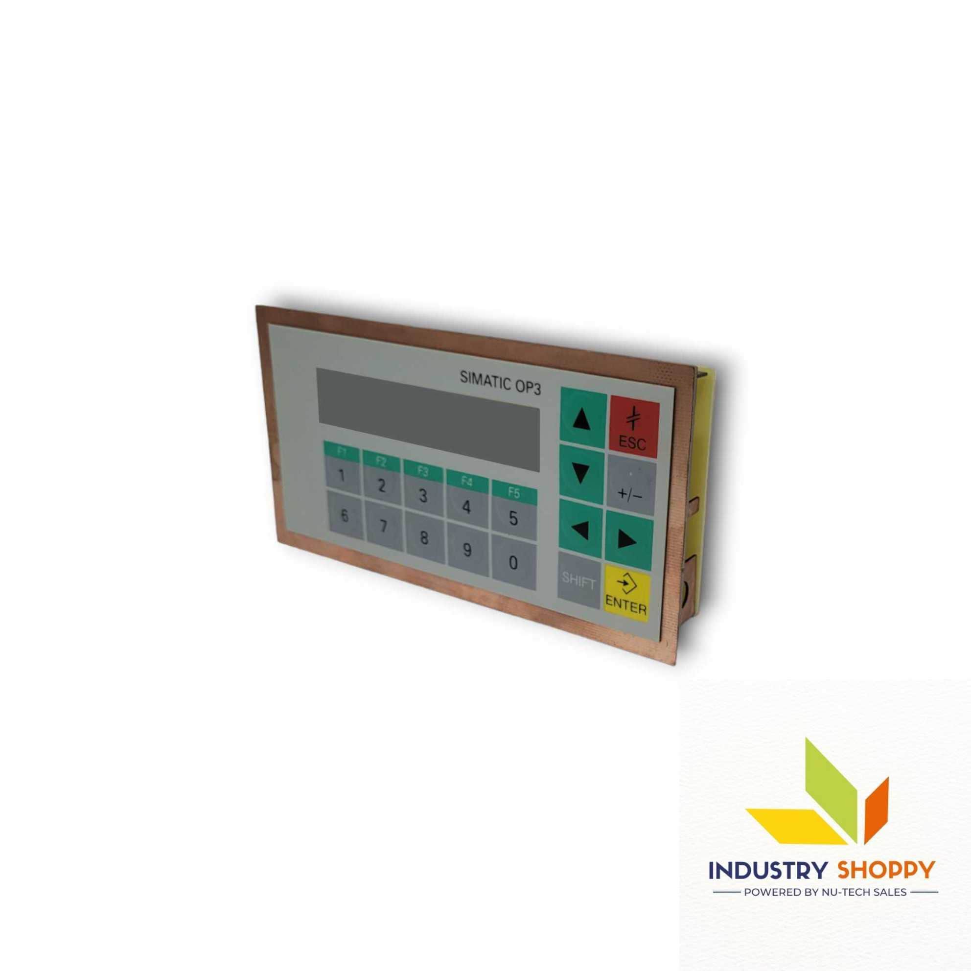 Enclosure with Keypad for Siemens OP3 HMI