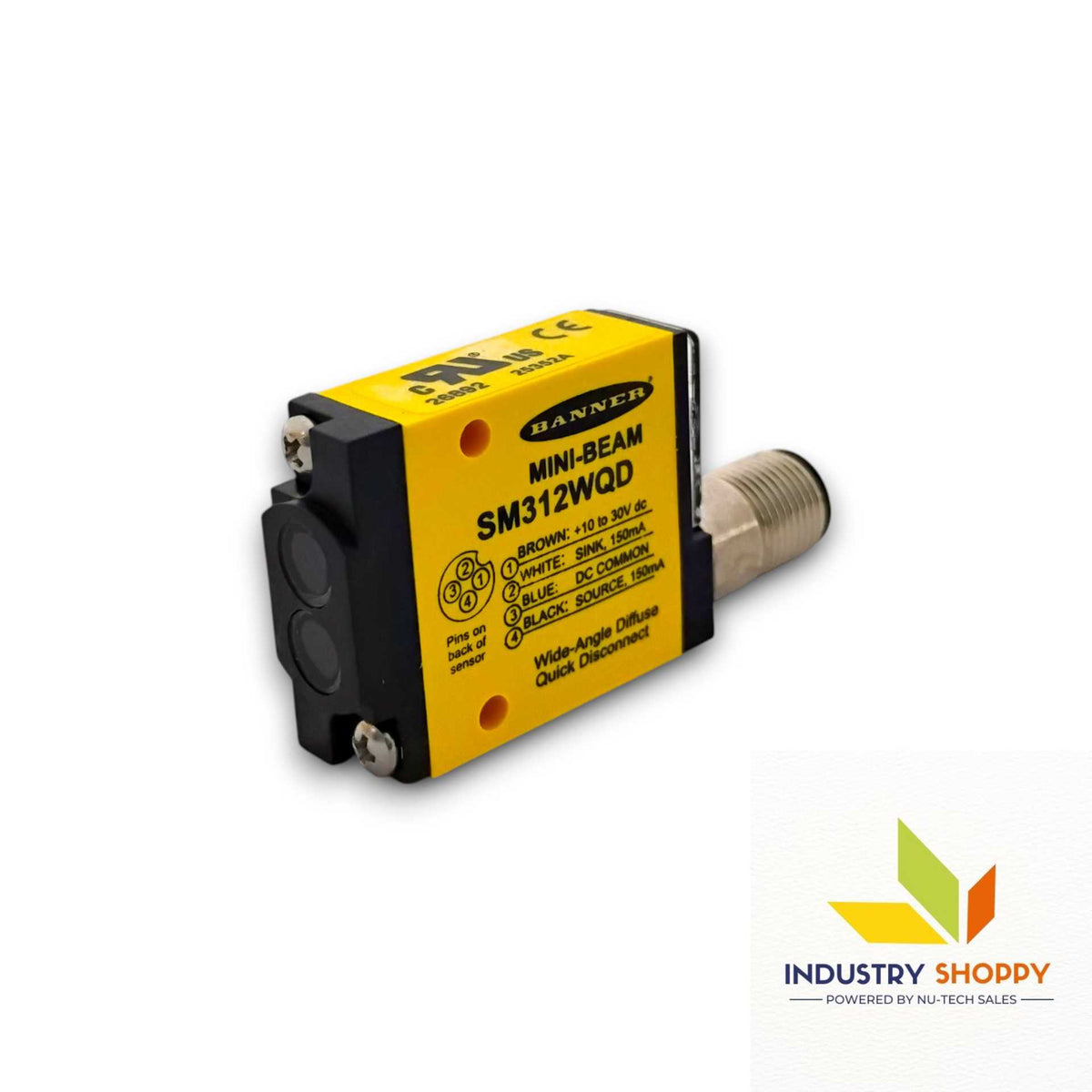 Banner SM312WQD Photoelectric Sensor
