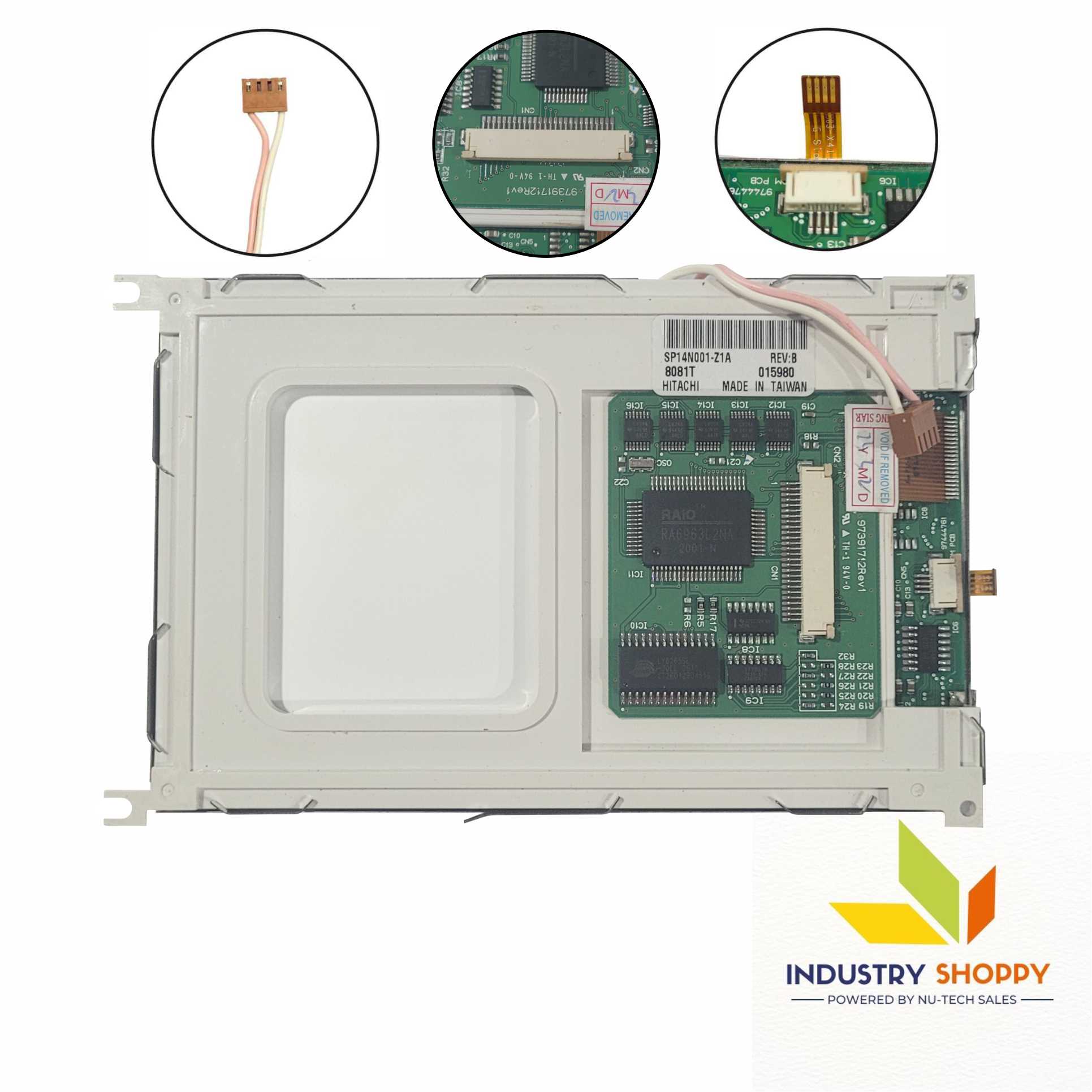 Hitachi SP14N001-Z1A LCD Module with Touch Screen