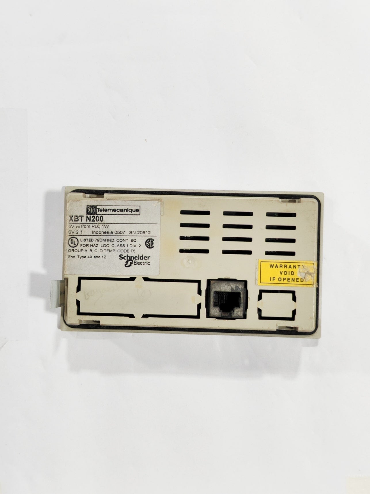Schneider XBT-N200 HMI Panel