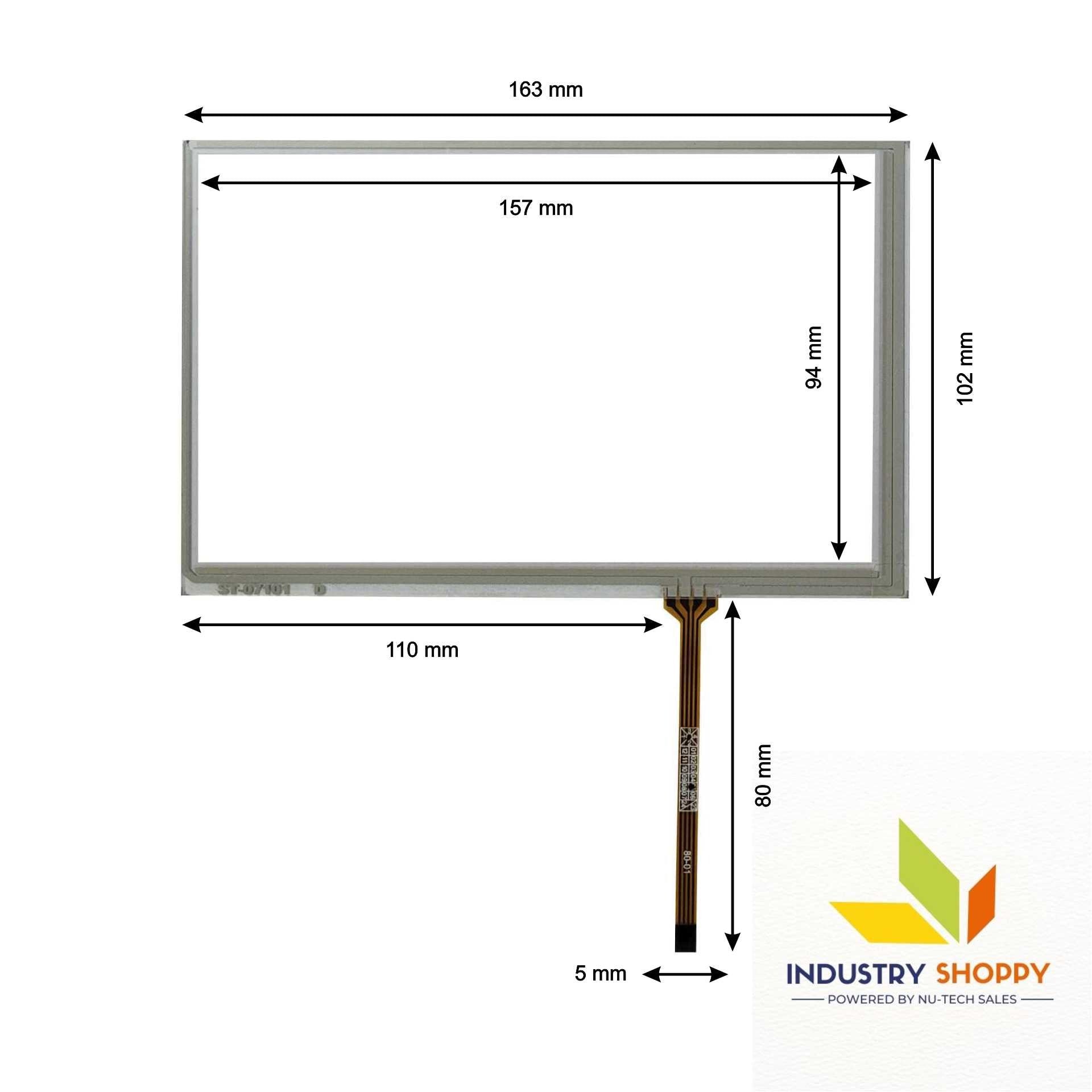 Touch Screen for Touchwin TH765-N HMI Operator Panel