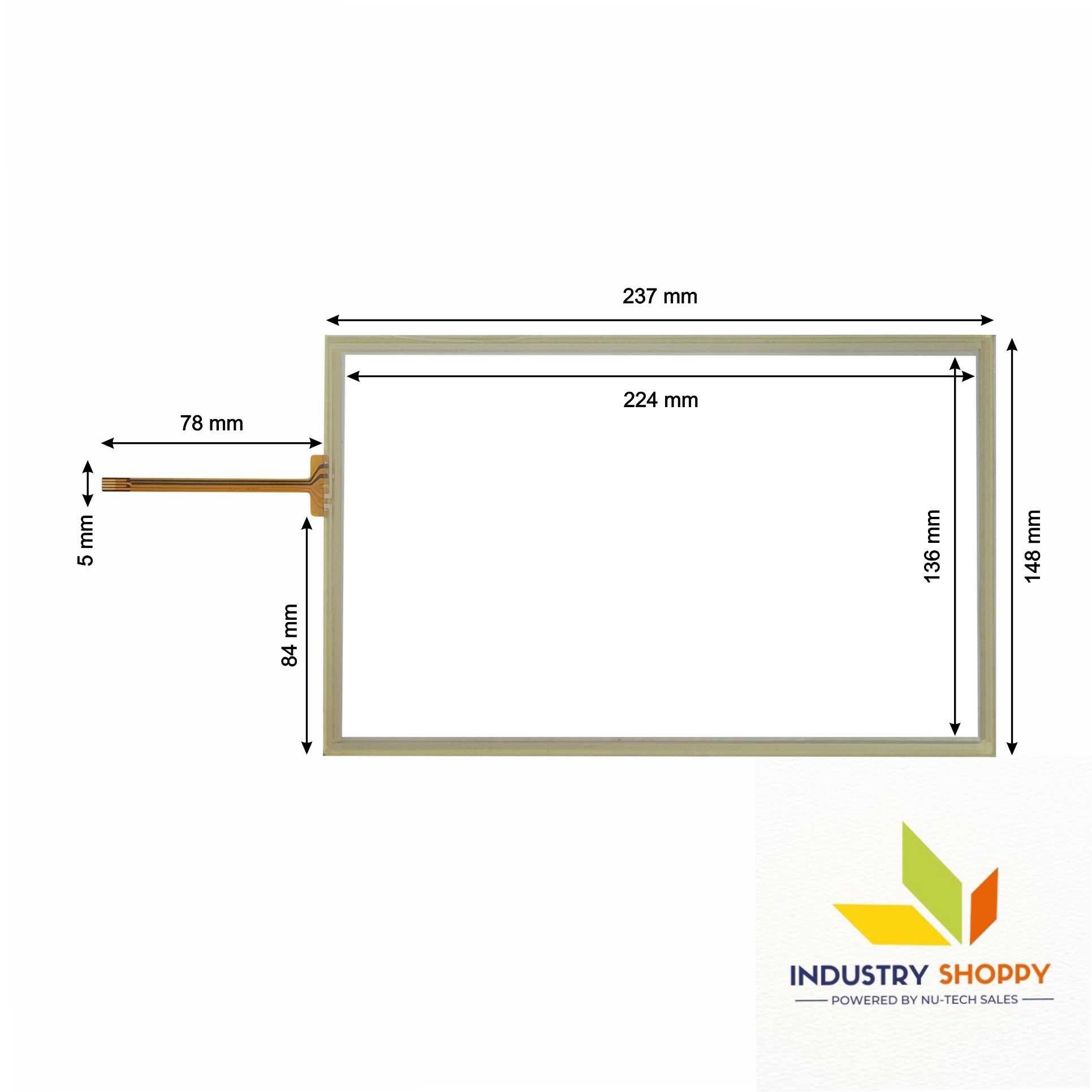 Touch Screen for Weinview TK6102i HMI Panel