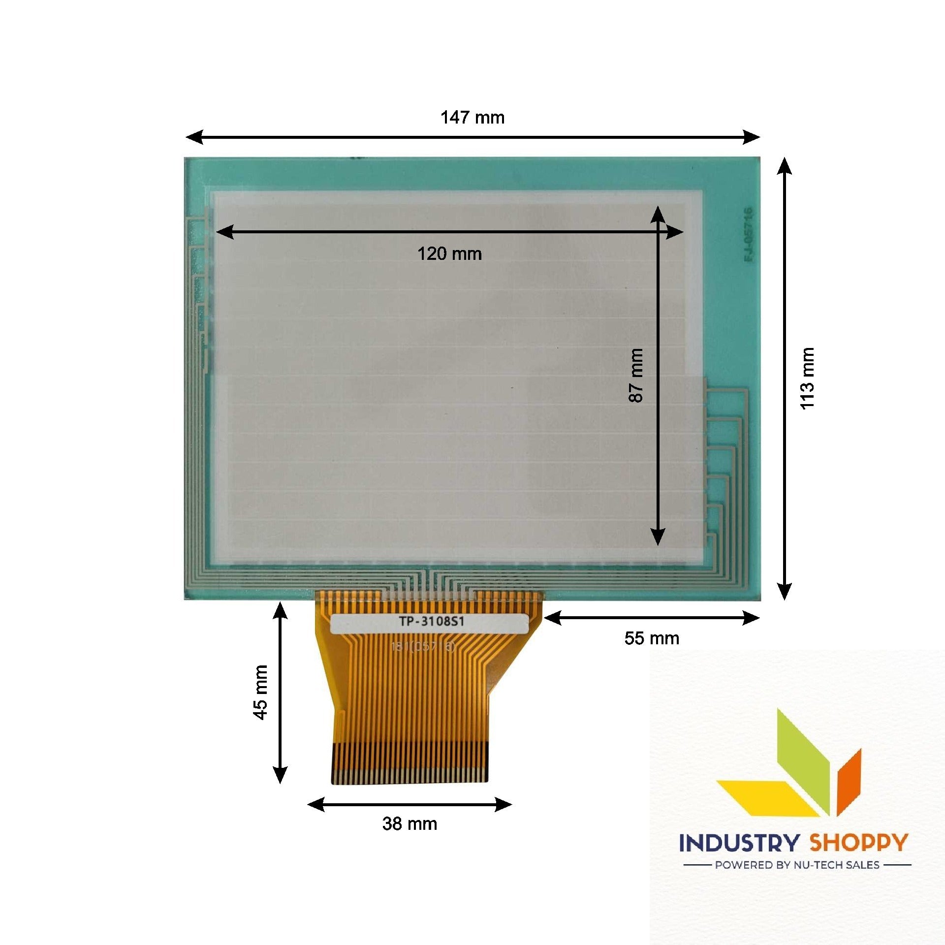 NTS TP-3108S1 Touch Screen