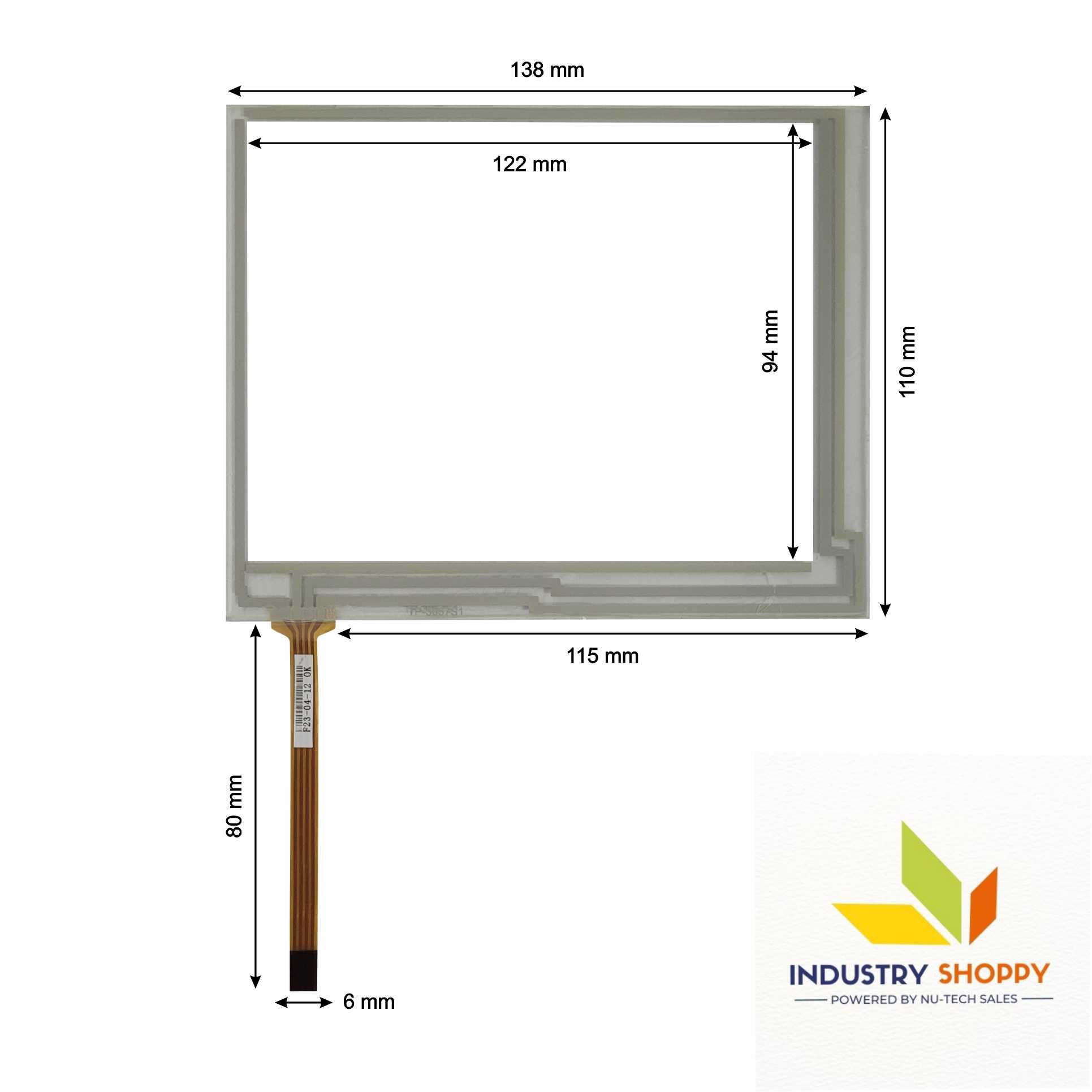 NTS TP-3664S1 Touch Screen