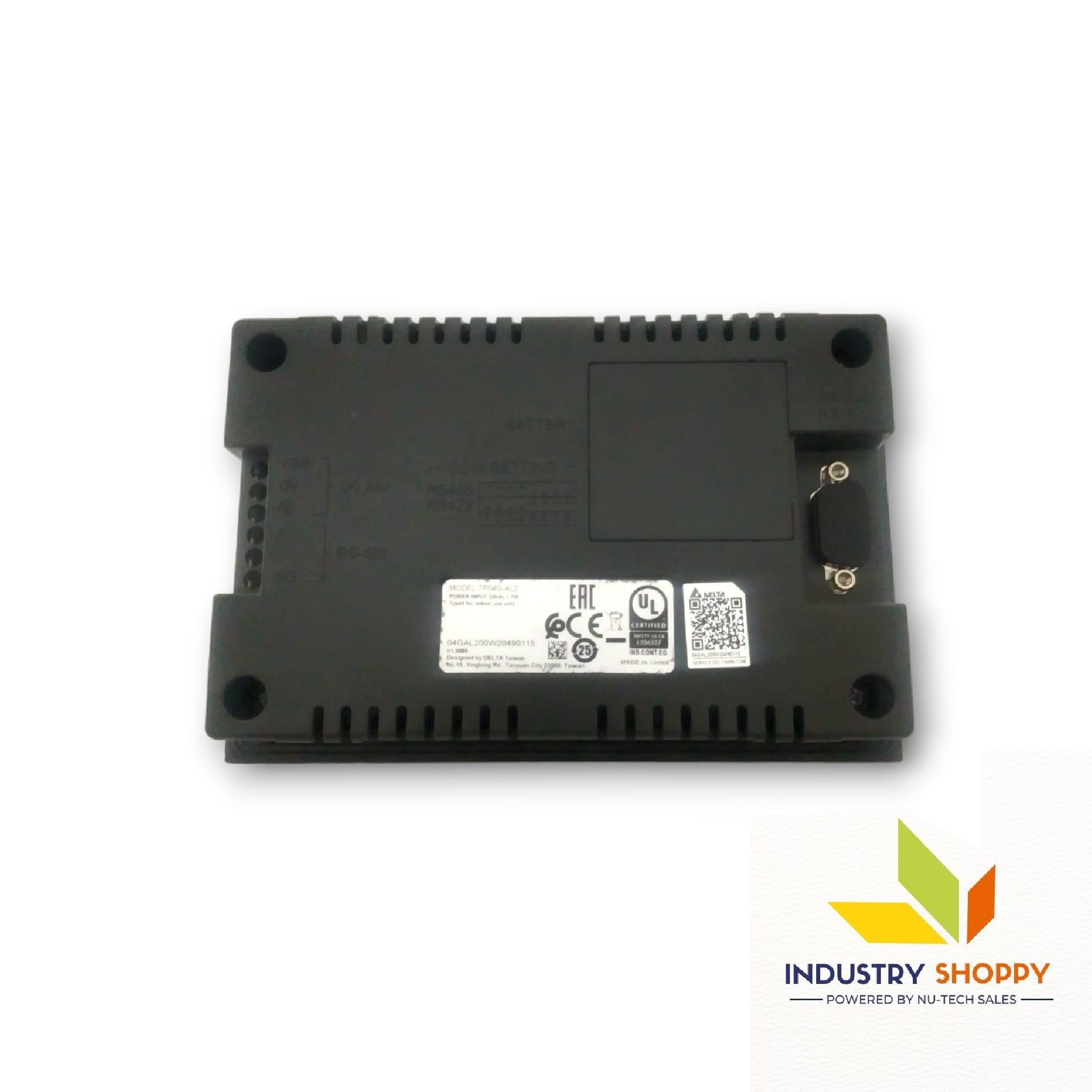 Delta TP04G-AL2 HMI Panel