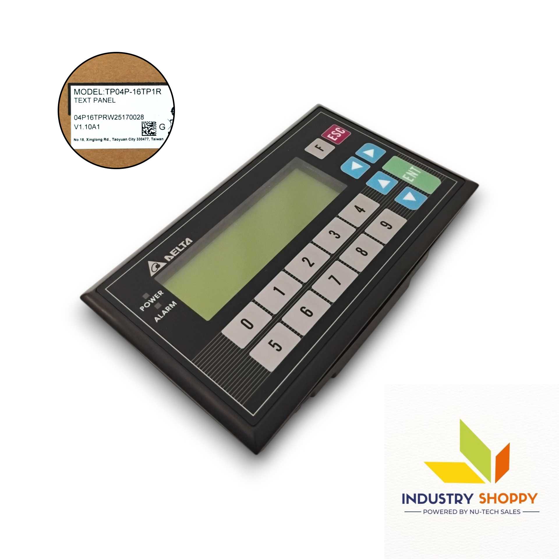 Delta TP04P-16TP1R HMI Panel