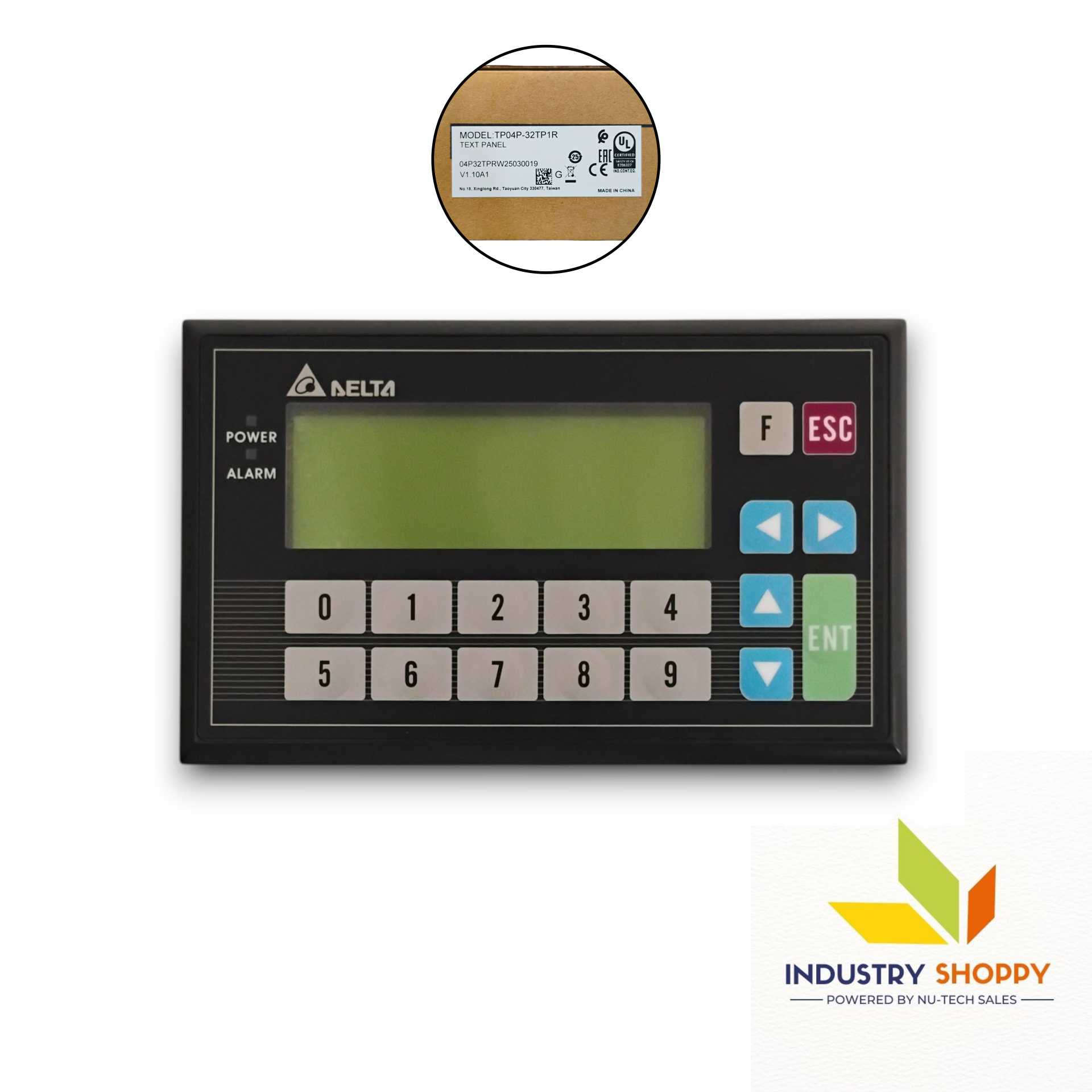 Delta TP04P-32TP1R HMI Panel