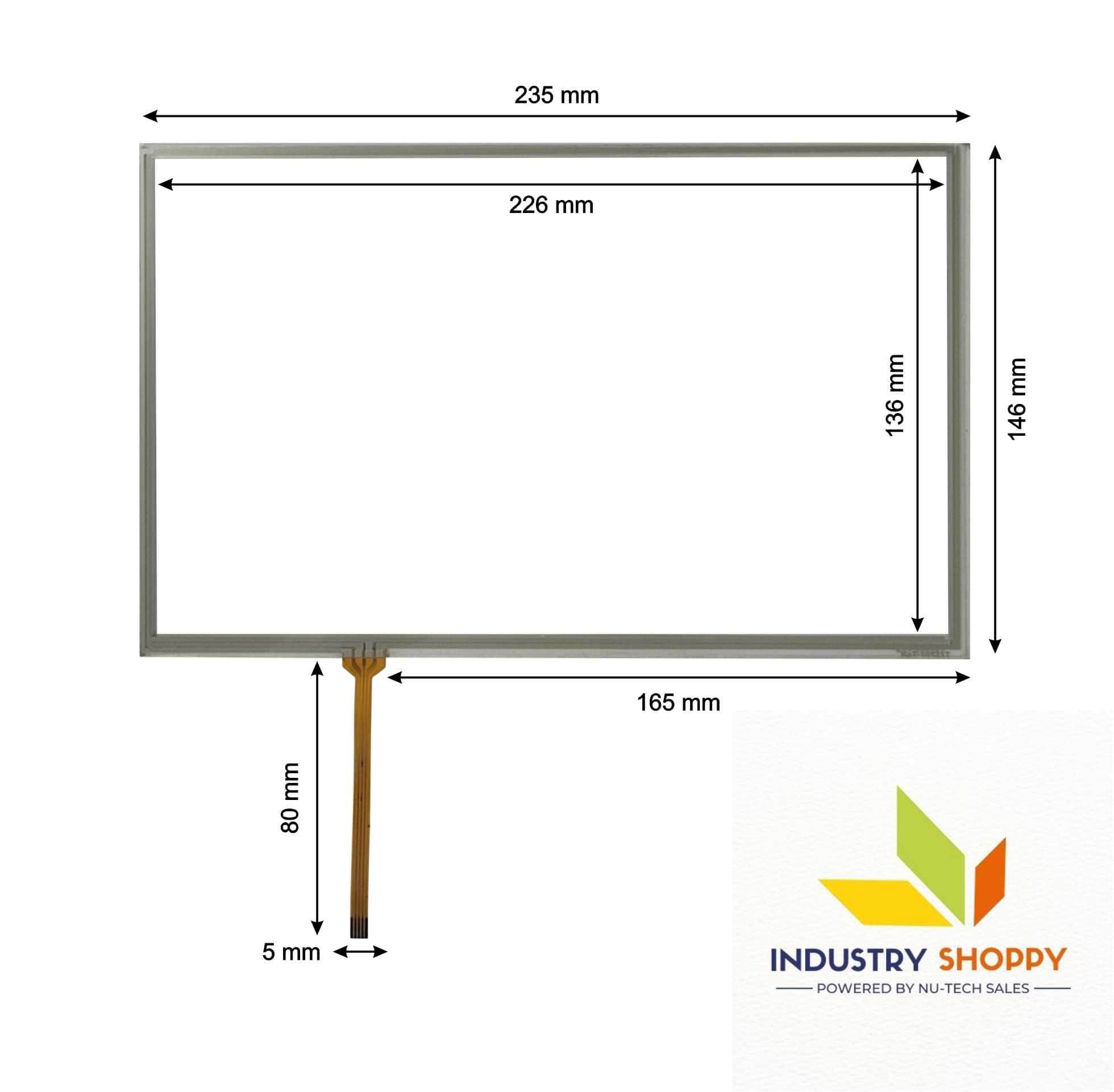 Touch Screen for MCGS TPC1061Ti HMI Panel