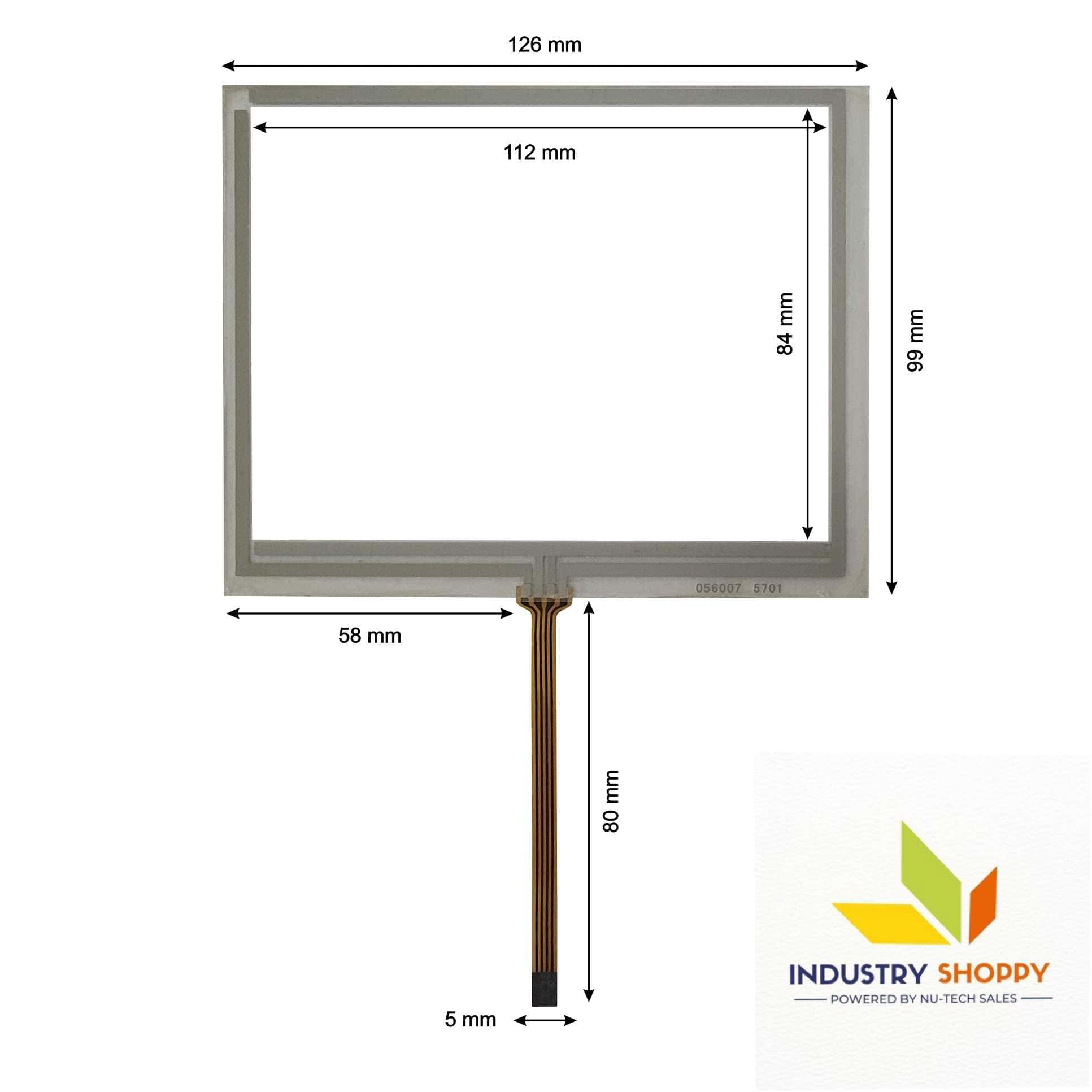 NTS URA-057001 Touch Screen
