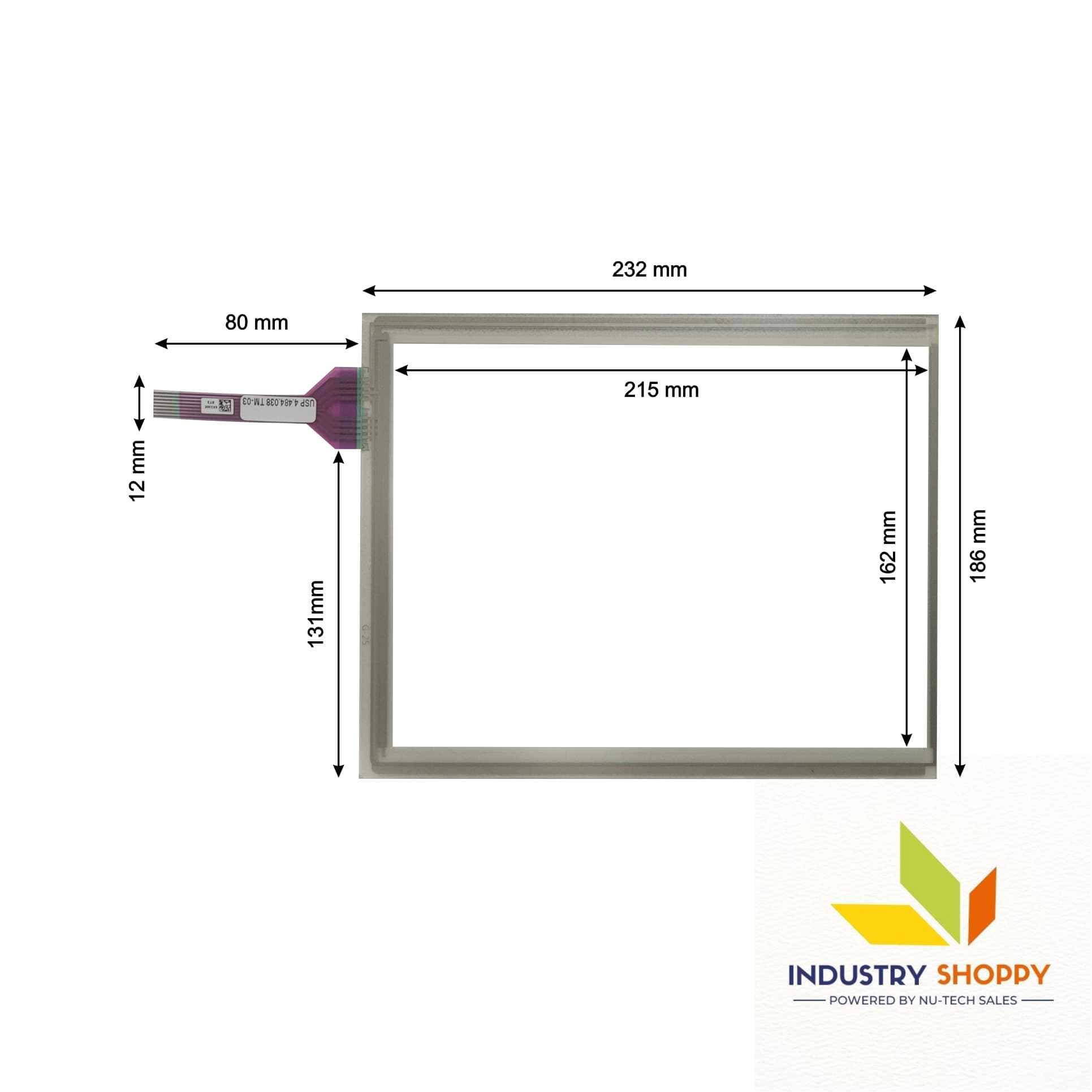NTS USP 4.484.038 TM-03 Touch Screen