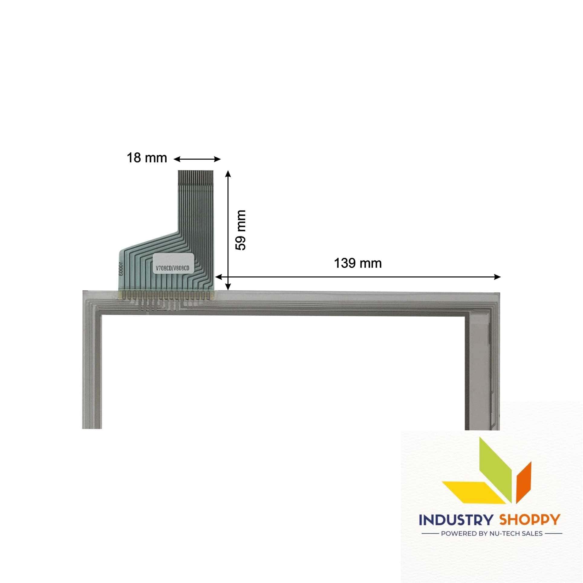 Touch Screen for Monitouch V708CD HMI Operator Panel