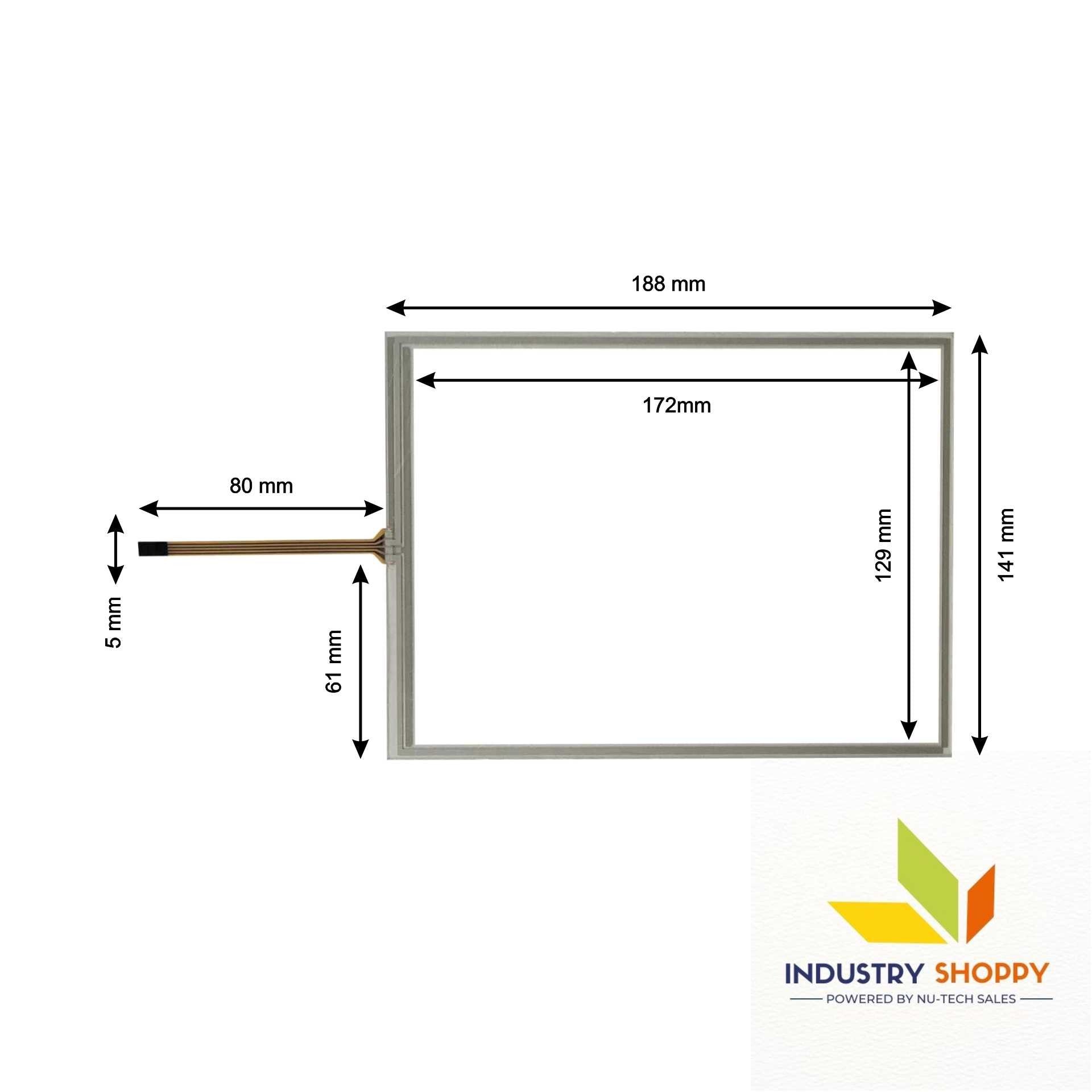 Touch Screen for Fuji V9080ICD HMI Panel