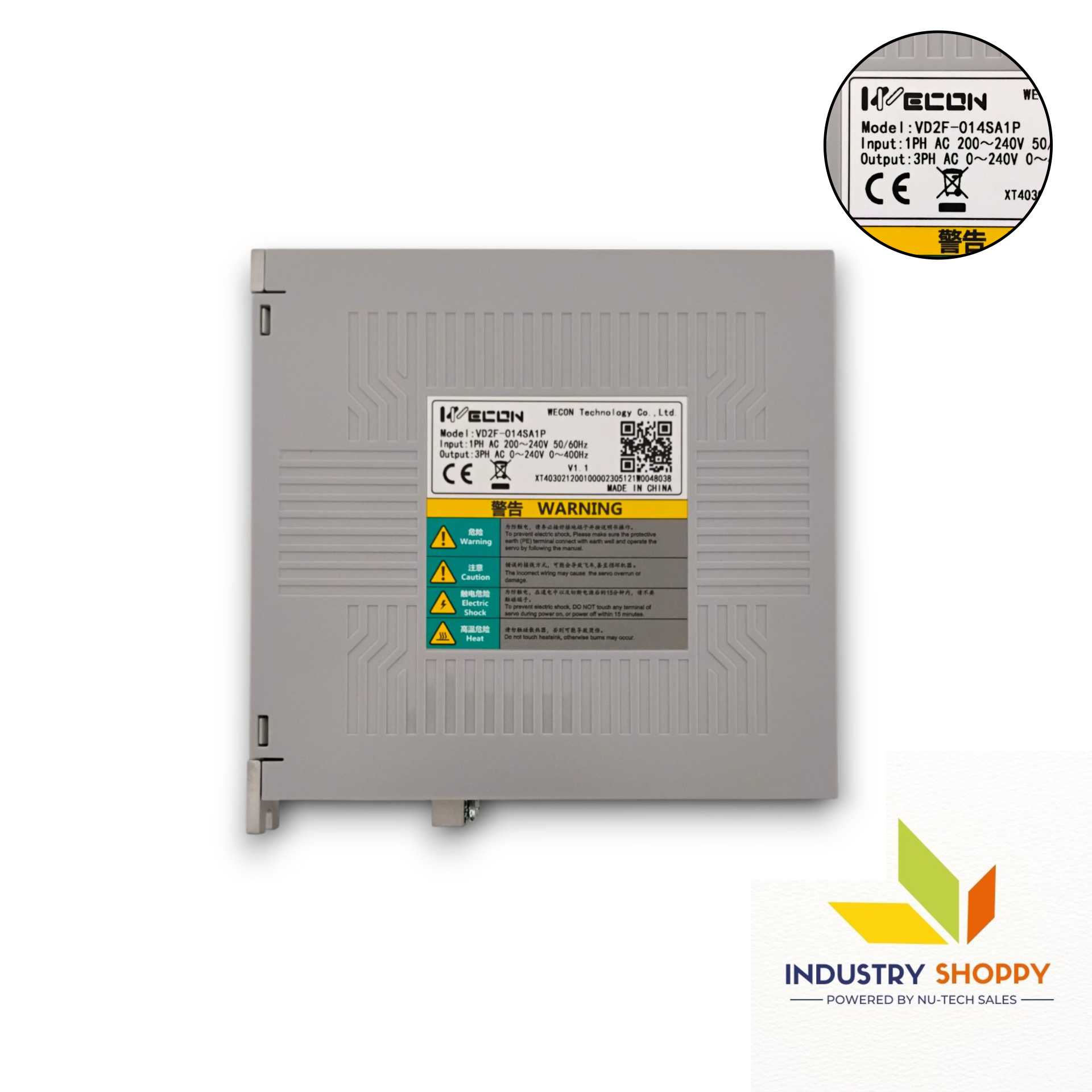 Wecon VD2F-014SA1P Servo Drive