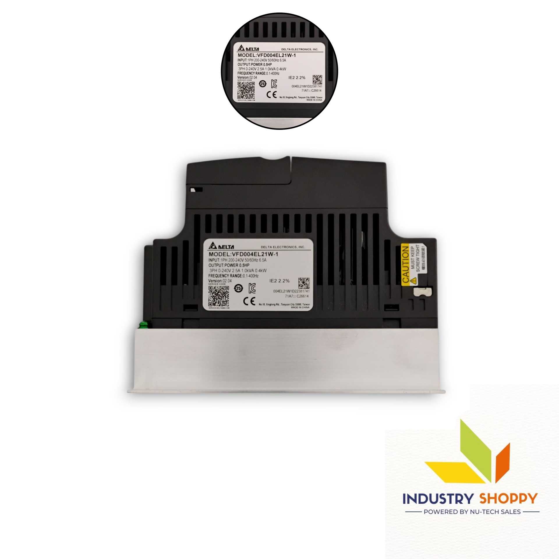 Delta VFD004EL21W AC Drive
