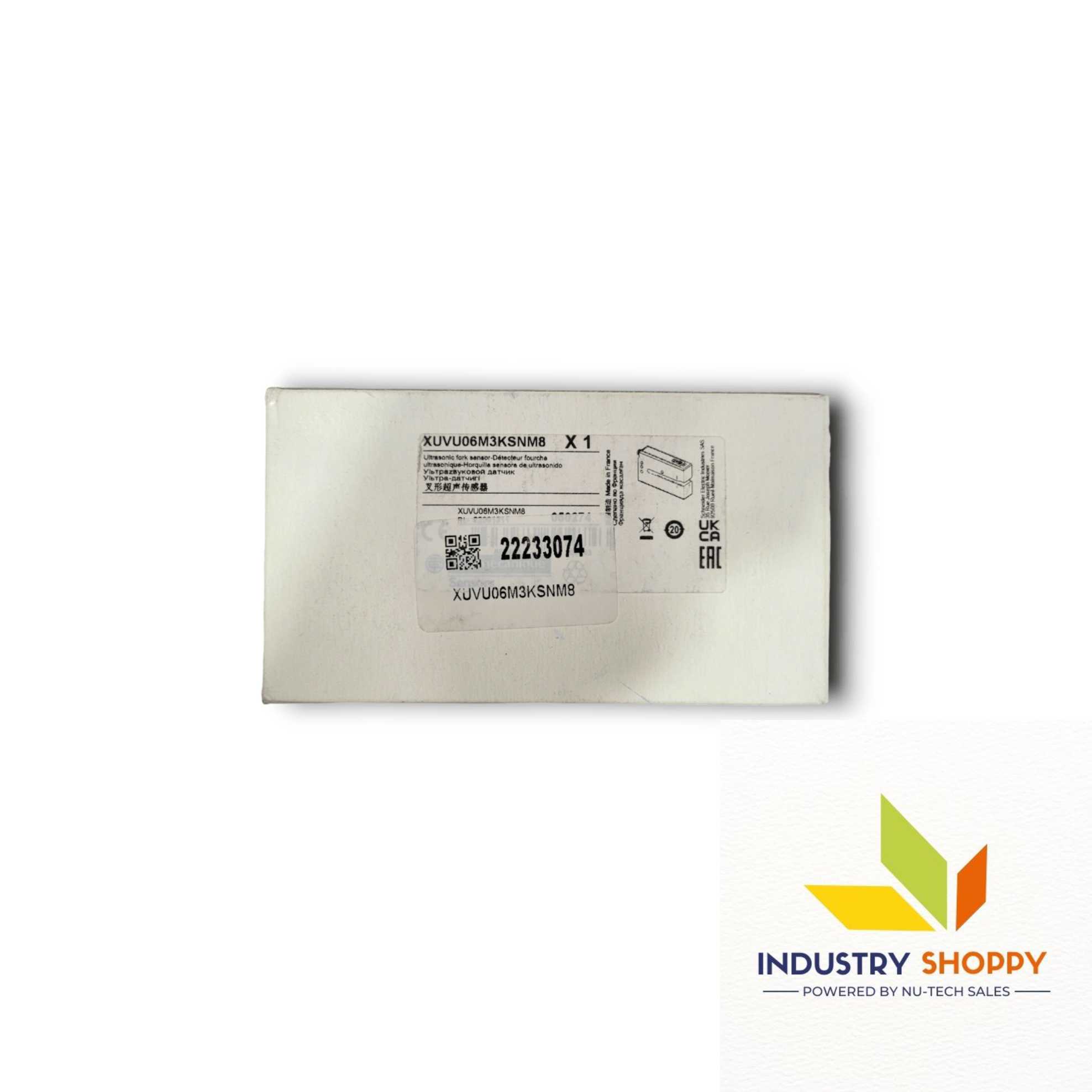 Telemachanique XUVU06M3KSNM8 Ultrasonic Label Sensor