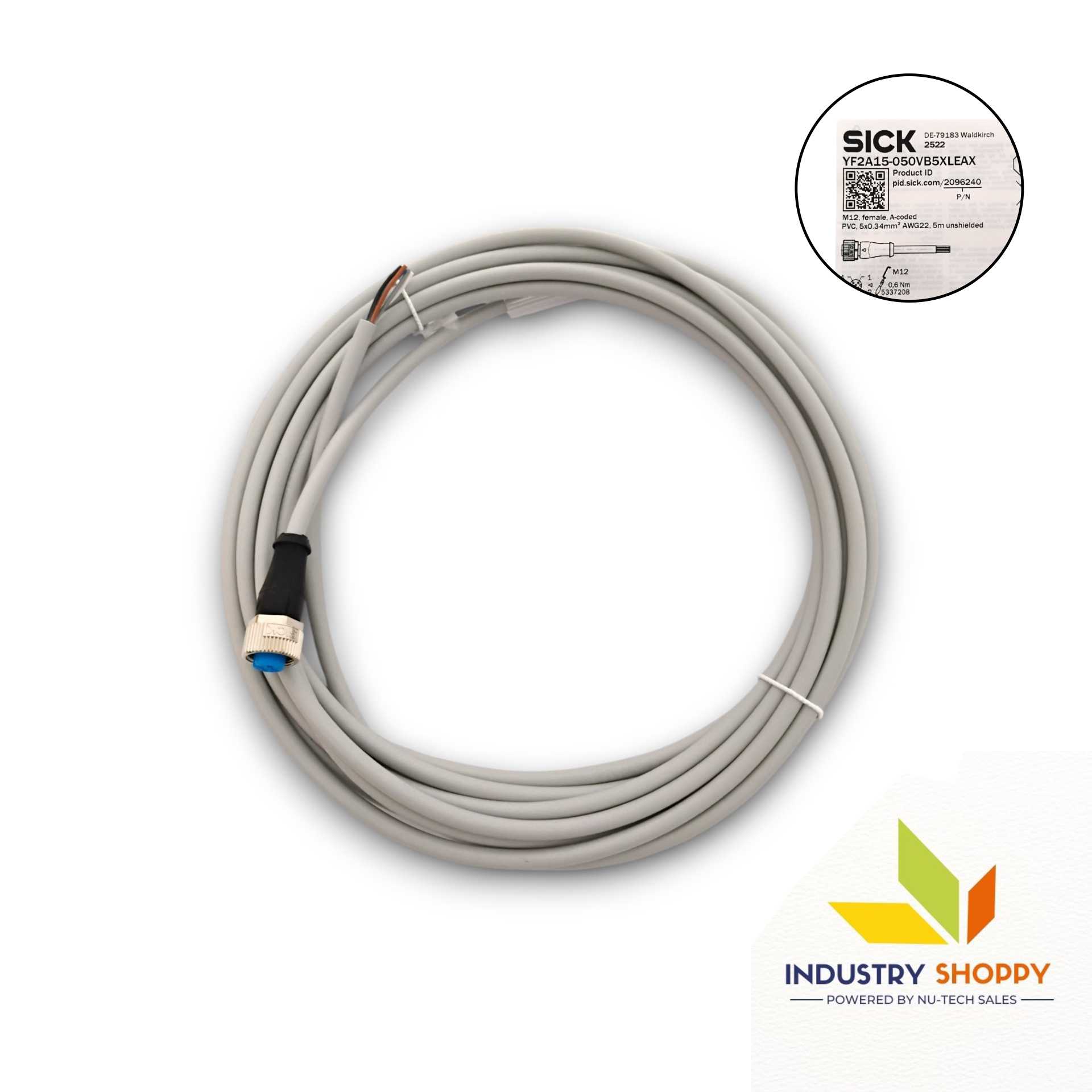 Sick YF2A15-050VB5XLEAX Sensor Cables