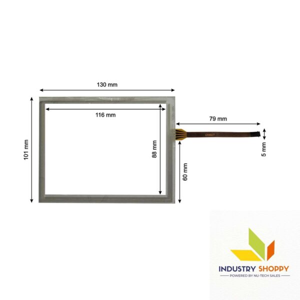 Touch Screen for Allen Bradley PanelView Plus 600 - Type-II