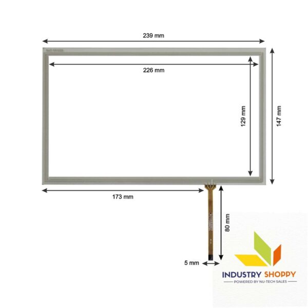 Touch Screen for Delta DOP-110WS HMI Operator Panel