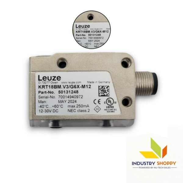 Leuze KRT18BM.V3/G6X-M12 Photoelectric Sensor