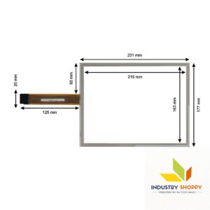 Touch Screen For Allen Bradley 2711P-RDB10C HMI Operator Panel