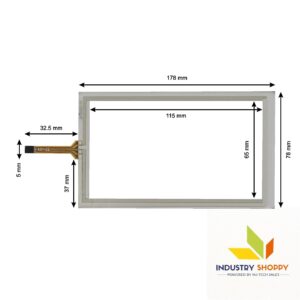 5 Inch Resistive Touch Screen