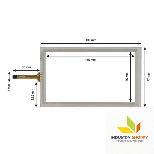 NTS 5" Resistive Touch Screen