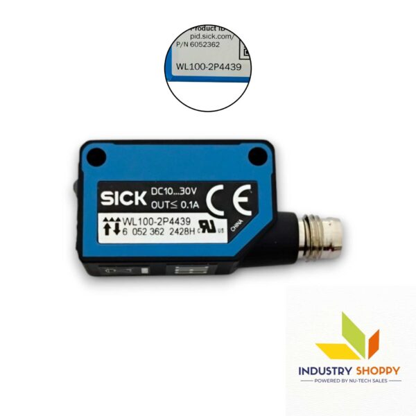 Sick WL100-2P4439 Photoelectric Sensor