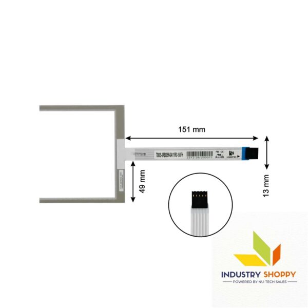 NTS T080S-5RB005N-0A11R0-150FH Touch Screen